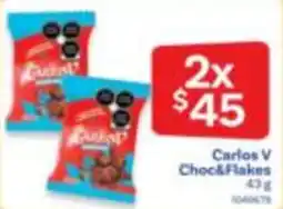 Farmacias Benavides Carlos V Choc&Flakes oferta