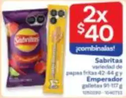 Farmacias Benavides Sabritas Emperador oferta