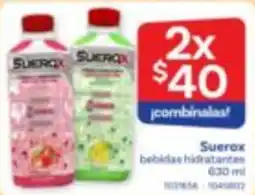 Farmacias Benavides Suerox bebidas hidratantes oferta