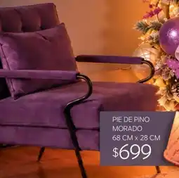 Soriana Súper Pie de pino morado oferta