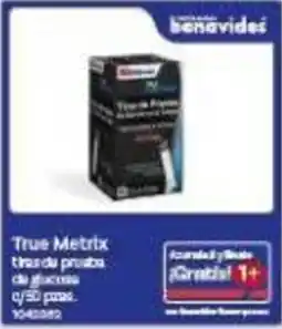 Farmacias Benavides True Metrix tiras de prueba de glucosa oferta