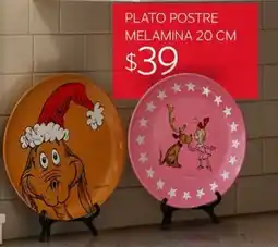 Soriana Súper Plato postre melamina oferta