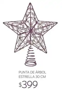 Soriana Súper Punta de árbol estrella oferta