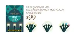 Soriana Súper Christmas Selection Serie 100 Luces Led oferta