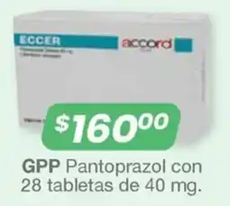 Farmacia Soriana Eccer Pantoprazol oferta