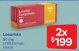 Farmacias Benavides Losartán oferta