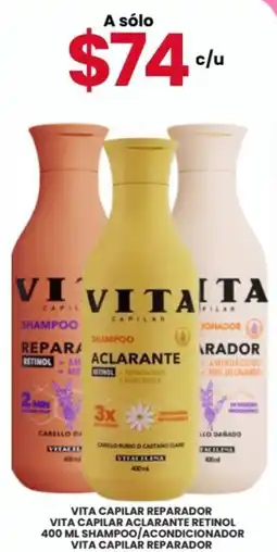 Farmapronto Vita Capilar Reparador Vita Capilar Aclarante Retinol Vita Capilar Reparador oferta