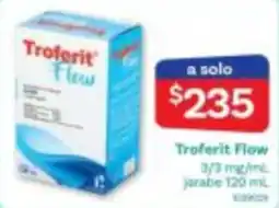 Farmacias Benavides Troferit Flow oferta