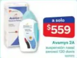 Farmacias Benavides Avamys 2A suspensión nasal aerosol oferta