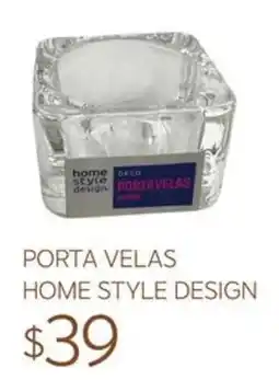 Soriana Súper Home Style Design Portavelas oferta