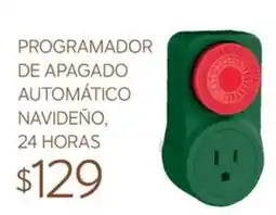 Soriana Súper PROGRAMADOR DE APAGADO AUTOMÁTICO NAVIDEÑO oferta