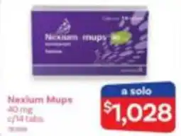 Farmacias Benavides Nexium Mups oferta