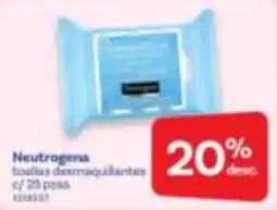 Farmacias Benavides Neutrogena toallas desmaquillantes oferta