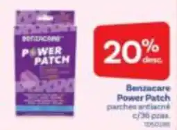 Farmacias Benavides Benzacare Power Patch oferta