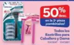 Farmacias Benavides Todos los rastrillos para caballero y dama oferta