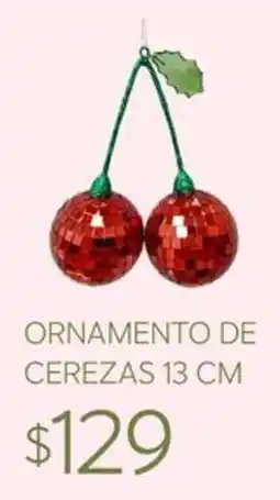 Soriana Súper Ornamento de Cerezas oferta
