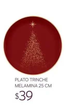 Soriana Súper Plato Trinche Melamina oferta