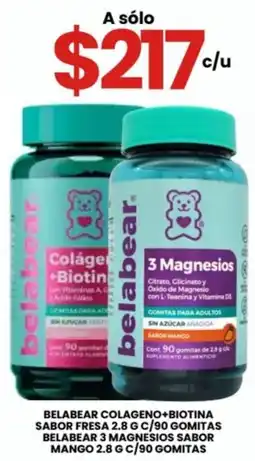Farmapronto belabear colágeno+biotina sabor fresa oferta