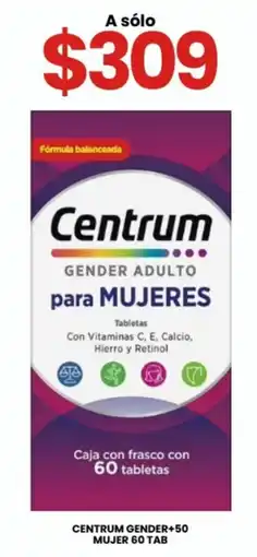 Farmapronto Centrum Gender Adulto para Mujeres oferta