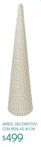 Soriana Súper Árbol Decorativo Con Perlas oferta