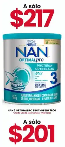 Farmapronto Nan 3 Optimalpro oferta