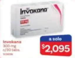 Farmacias Benavides Invokana oferta