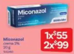 Farmacias Benavides Miconazol crema 2% oferta
