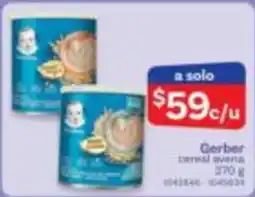 Farmacias Benavides Gerber cereal avena oferta