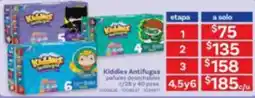 Farmacias Benavides Kiddies Antifugas pañales desechables oferta