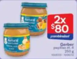 Farmacias Benavides Gerber papillas et. 4 oferta