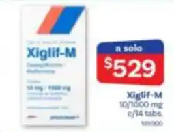 Farmacias Benavides Xiglif-M oferta