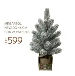Soriana Súper Mini Árbol Nevado oferta