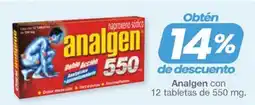 Farmacia Soriana analgen 550 oferta