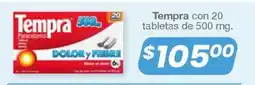 Farmacia Soriana Tempra oferta
