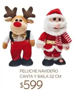 Soriana Súper Peluche navideño oferta