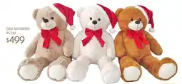 Soriana Súper oso navideño oferta