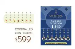 Soriana Súper Christmas Selection Cascada con Pinos LED oferta