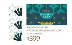Soriana Súper Christmas Selection Red de luces led oferta