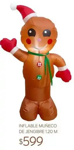 Soriana Súper Inflable Muñeco De Jengibre oferta