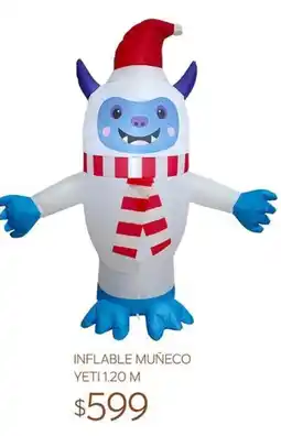 Soriana Súper Inflable Muñeco Yeti oferta