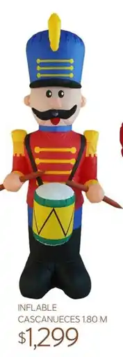 Soriana Súper Inflable Cascanueces oferta