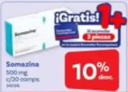 Farmacias Benavides Somazina oferta