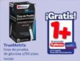 Farmacias Benavides TrueMetrix tiras de prueba de glucosa oferta