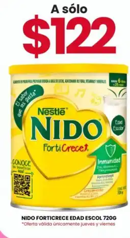 Farmapronto Nido FortiCrecer Edad Escolar oferta