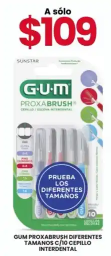Farmapronto Gum proxabrush diferentes tamaños oferta