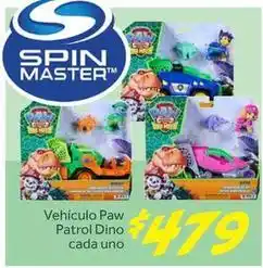 Soriana Híper Paw patrol - vehículo dino oferta