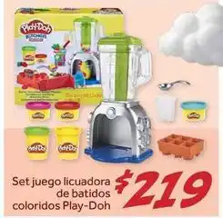 Soriana Híper Play-doh - set juego licuadora de batidos coloridos oferta
