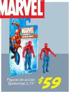 Soriana Híper Marvel - figuras de acción spiderman 3.75 oferta