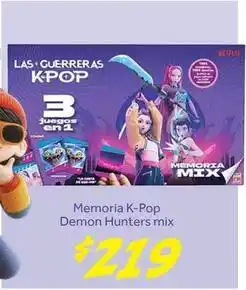 Soriana Híper Netflix - las guerreras k-pop 3 juegos en 1 oferta