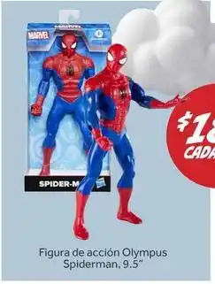 Soriana Híper Marvel - figura de acción spiderman, 9.5 oferta